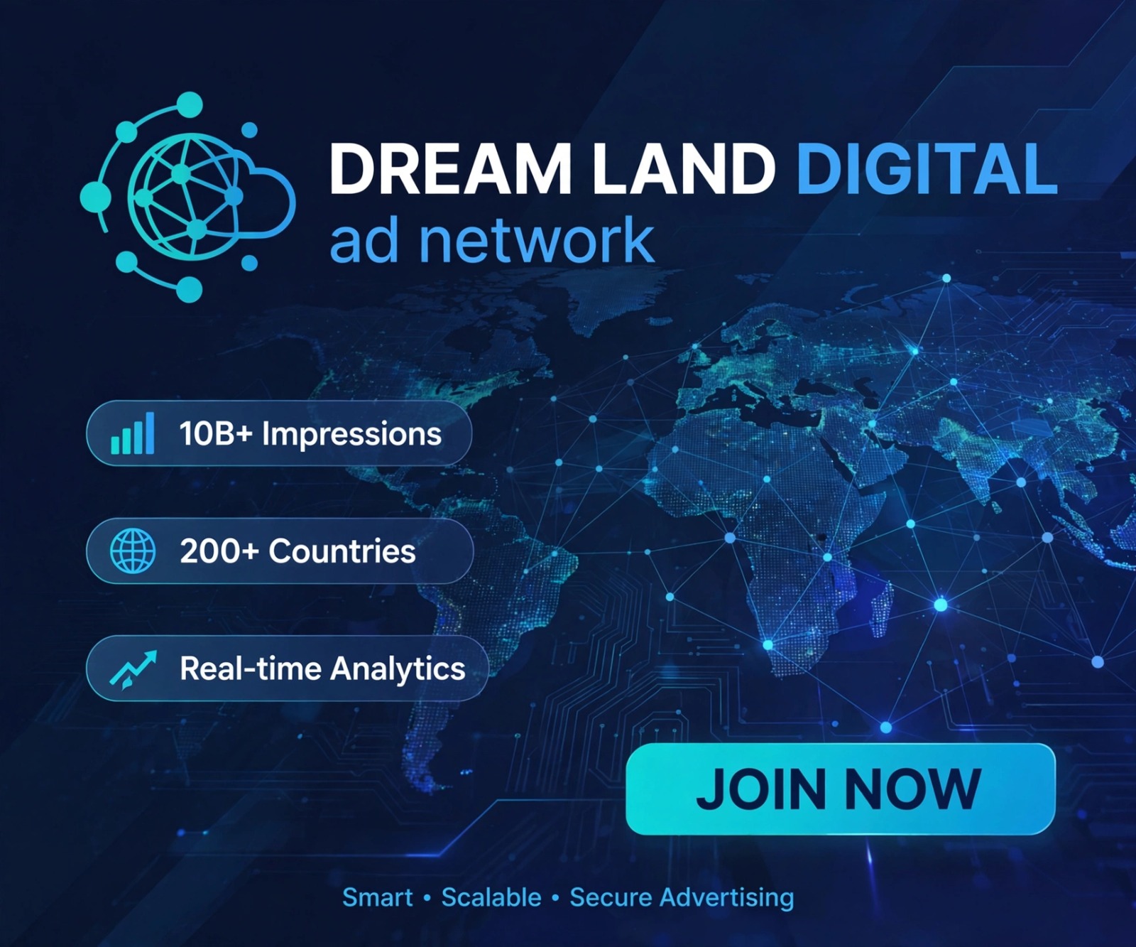 dream land digital default ads